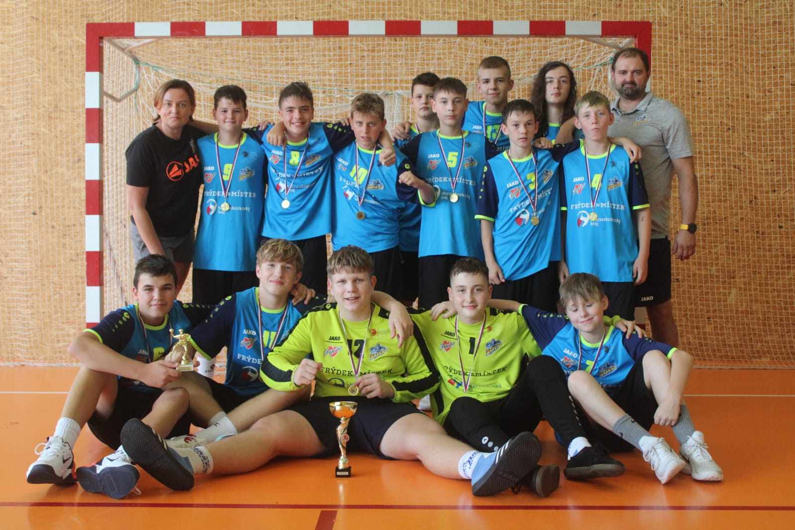 Starší žáci SKP ovládli turnaj v Horce nad Moravou. Vyhráli všech šest utkání