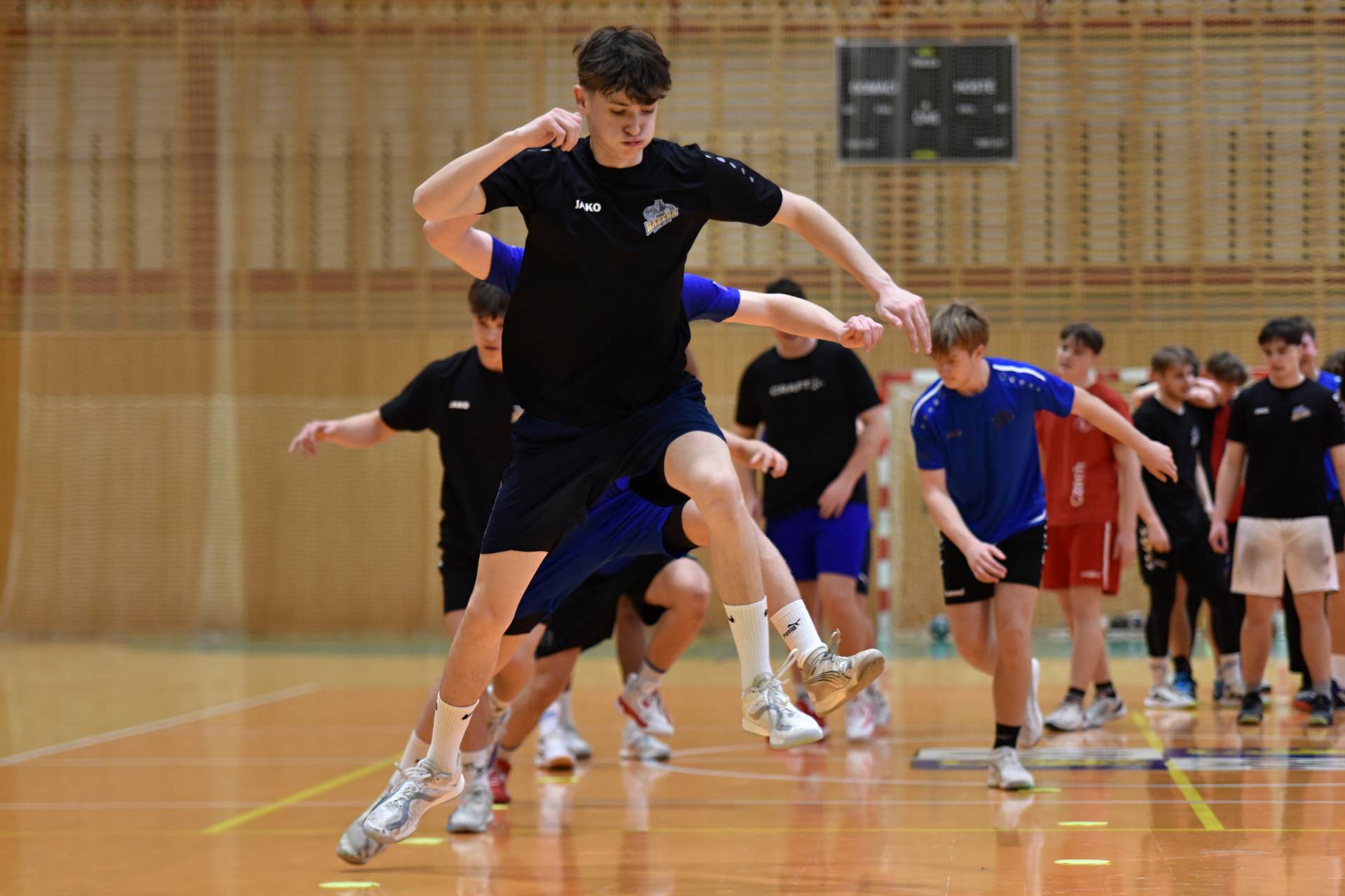 Trenérský seminář názorně ukázal, jak vypadají herní cvičení reprezentačních družstev