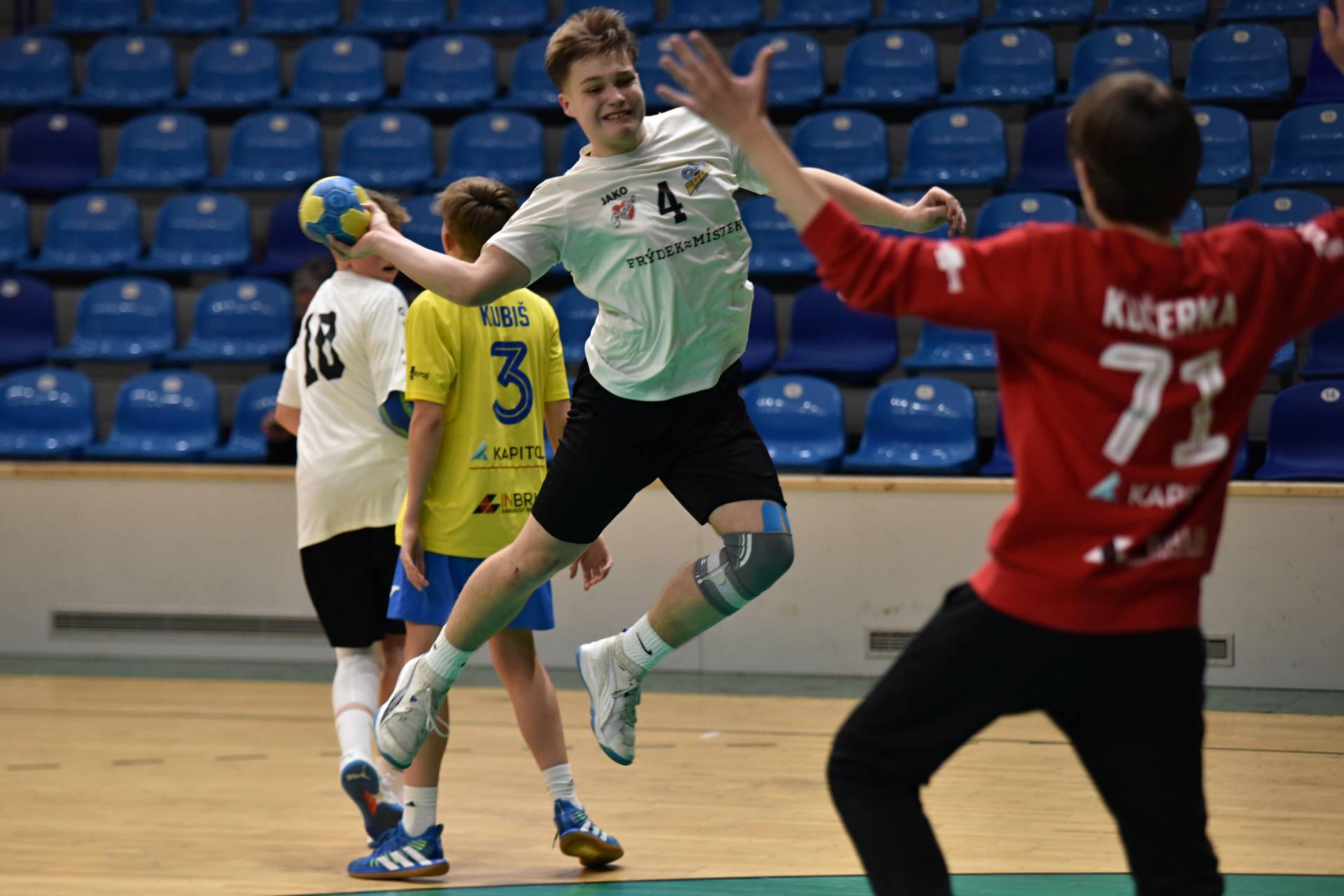 Starší žáci SKP připsali čtyři body v žákovské lize